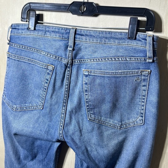Rag & Bone Women’s Size 28 Classic Blue Denim Jeans. Dre Low-Rise Slim Boyfriend - Picture 8 of 10
